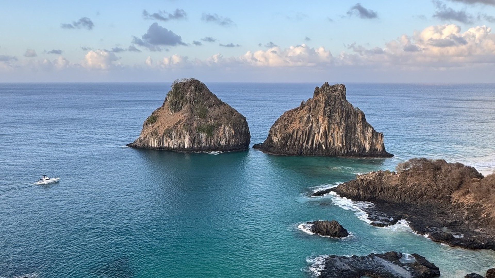 Fernando de Noronha in the late afternoon